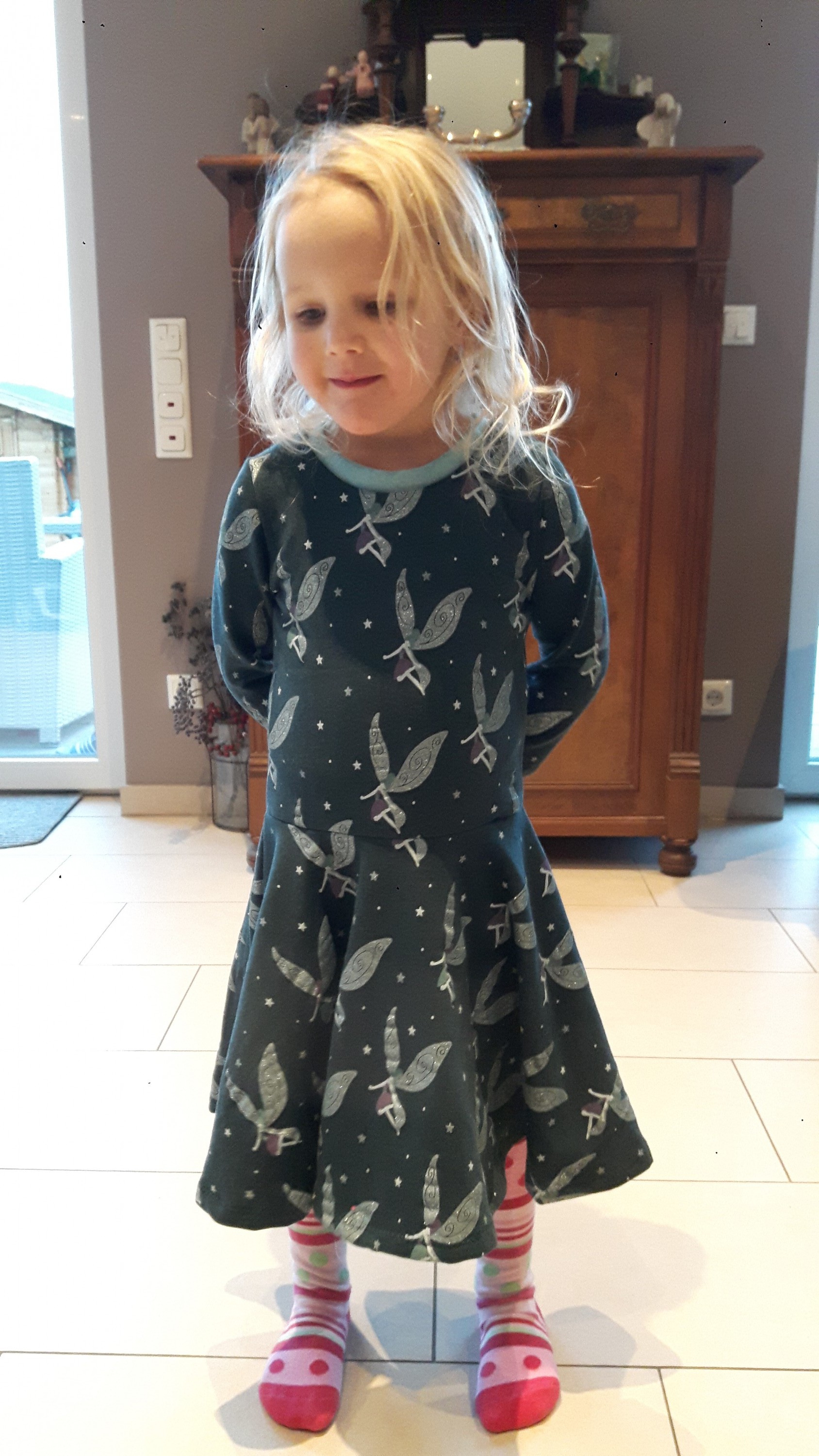 Ein Drehkleid für meine Kleine