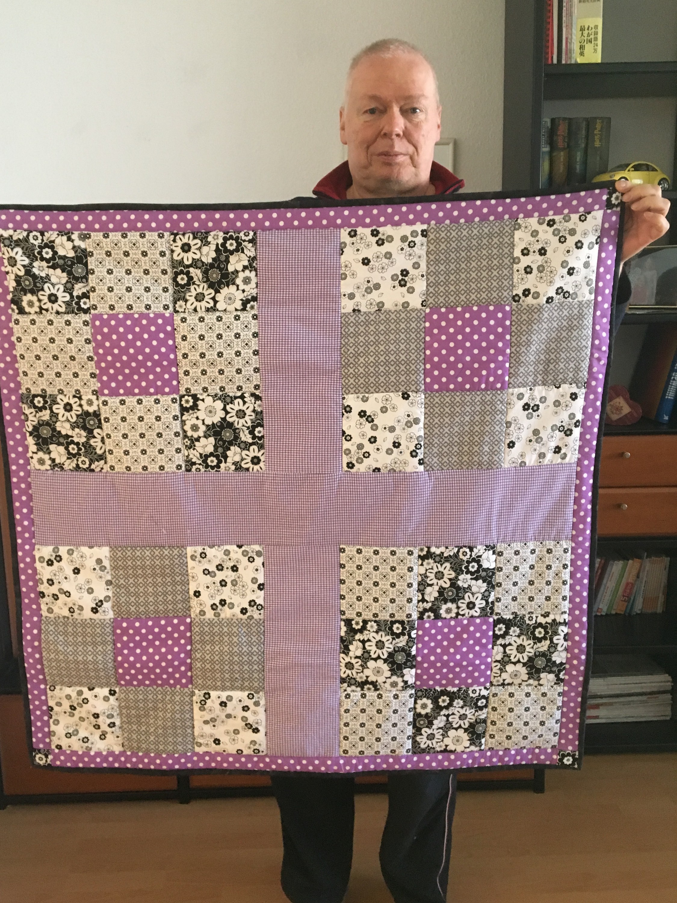 Mein erstes Quilt - eine Krabbeldecke für die Enkelin