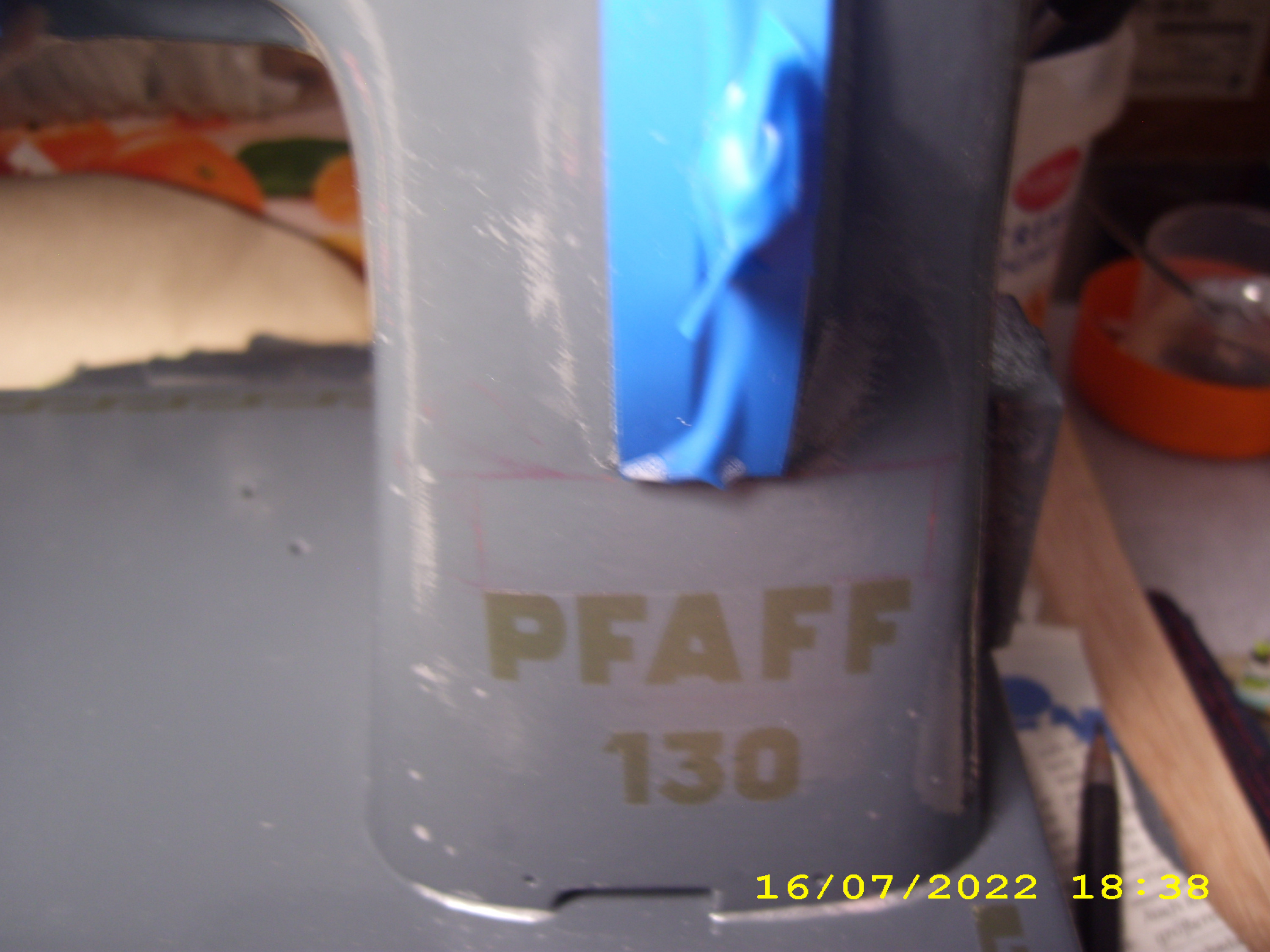 Pfaff 130 die Decals sind Drauf.