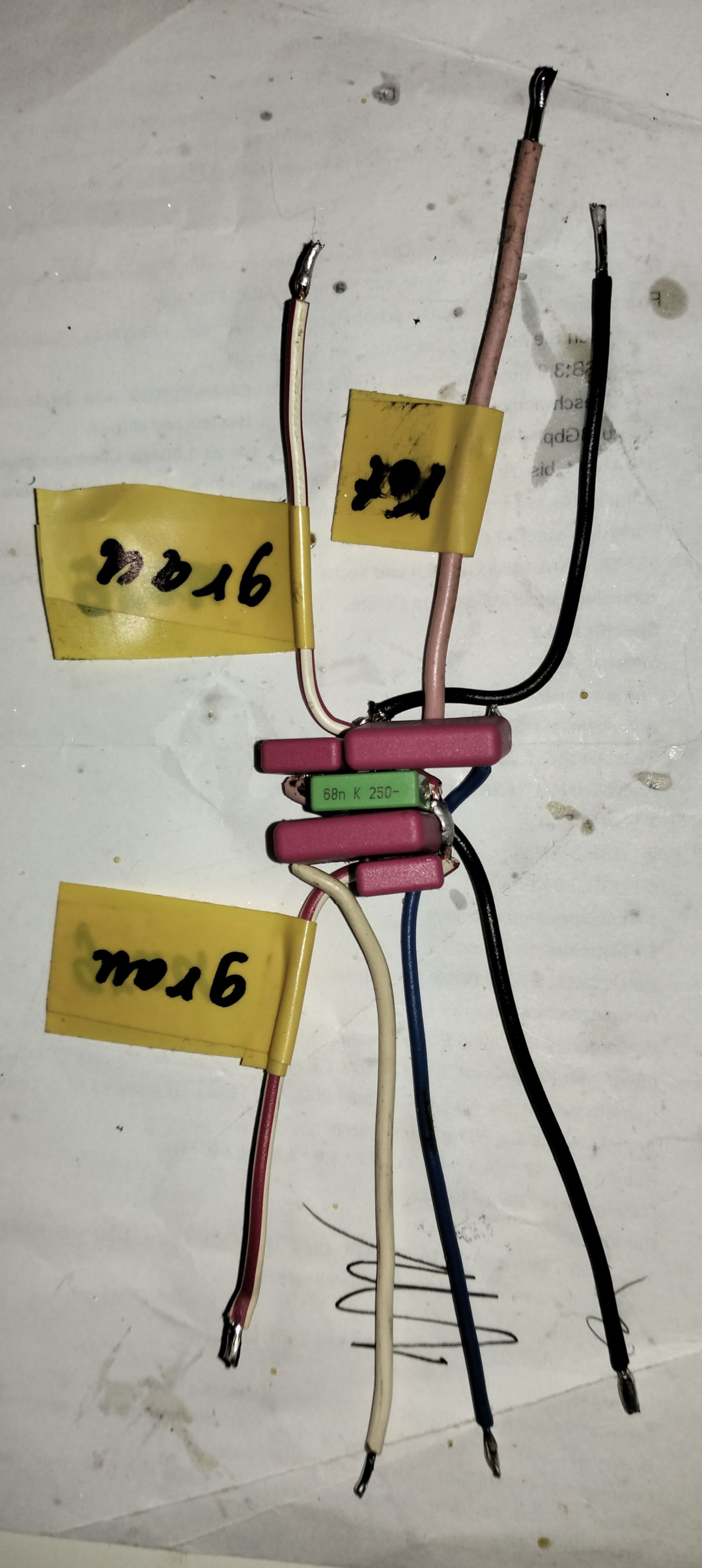 Motor und Stopmatic Kondensator