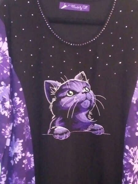 Shirt mit Katze