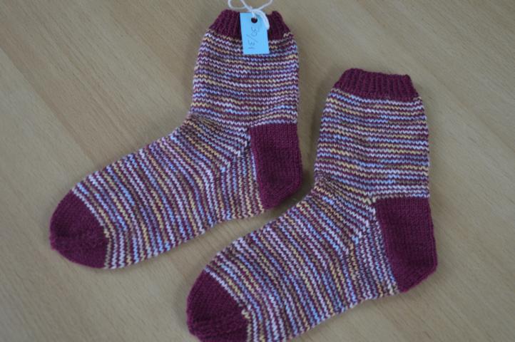 GumGum Socken mit Bordeaux-Rot