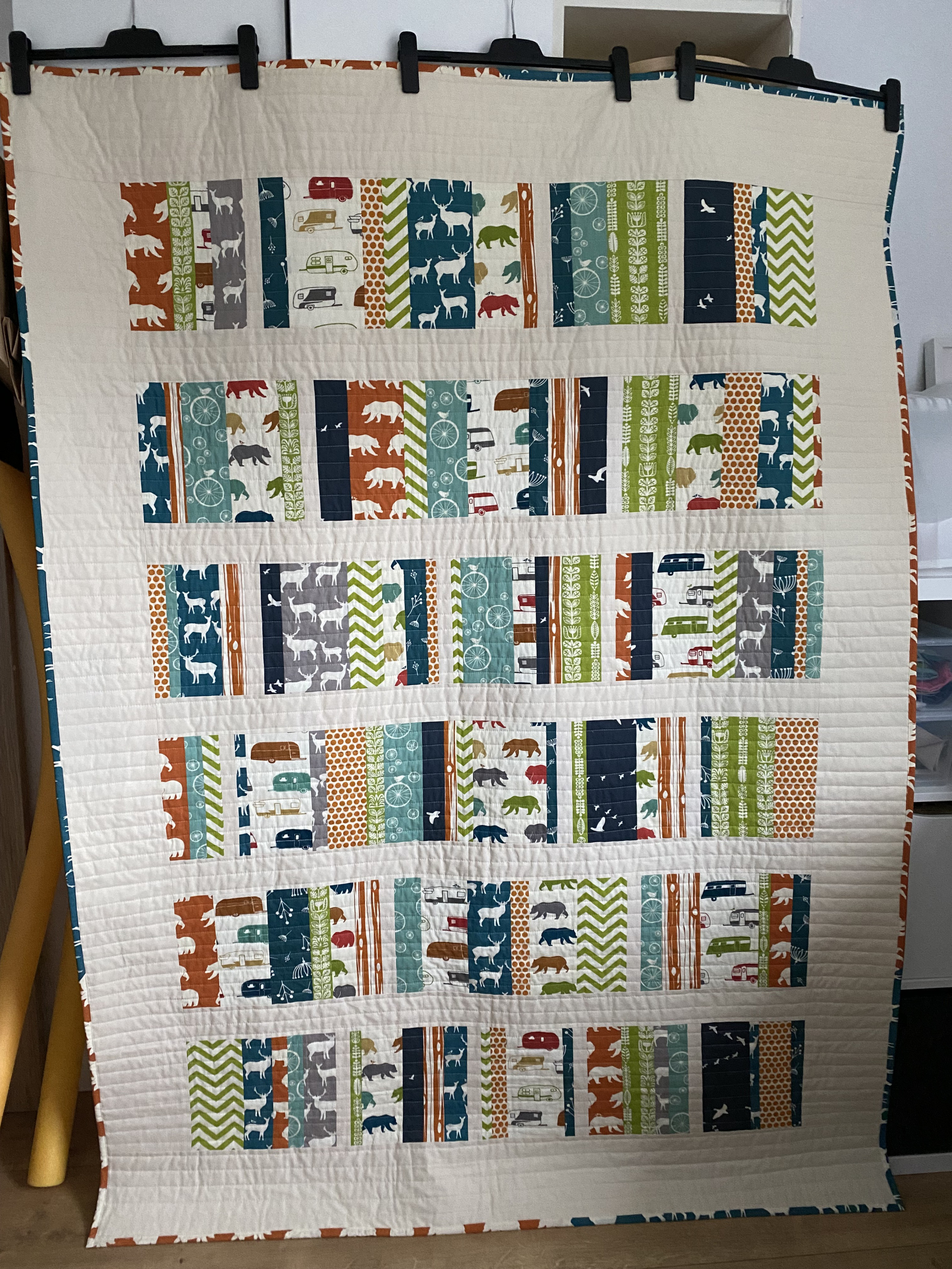 Easy Stripes Quilt