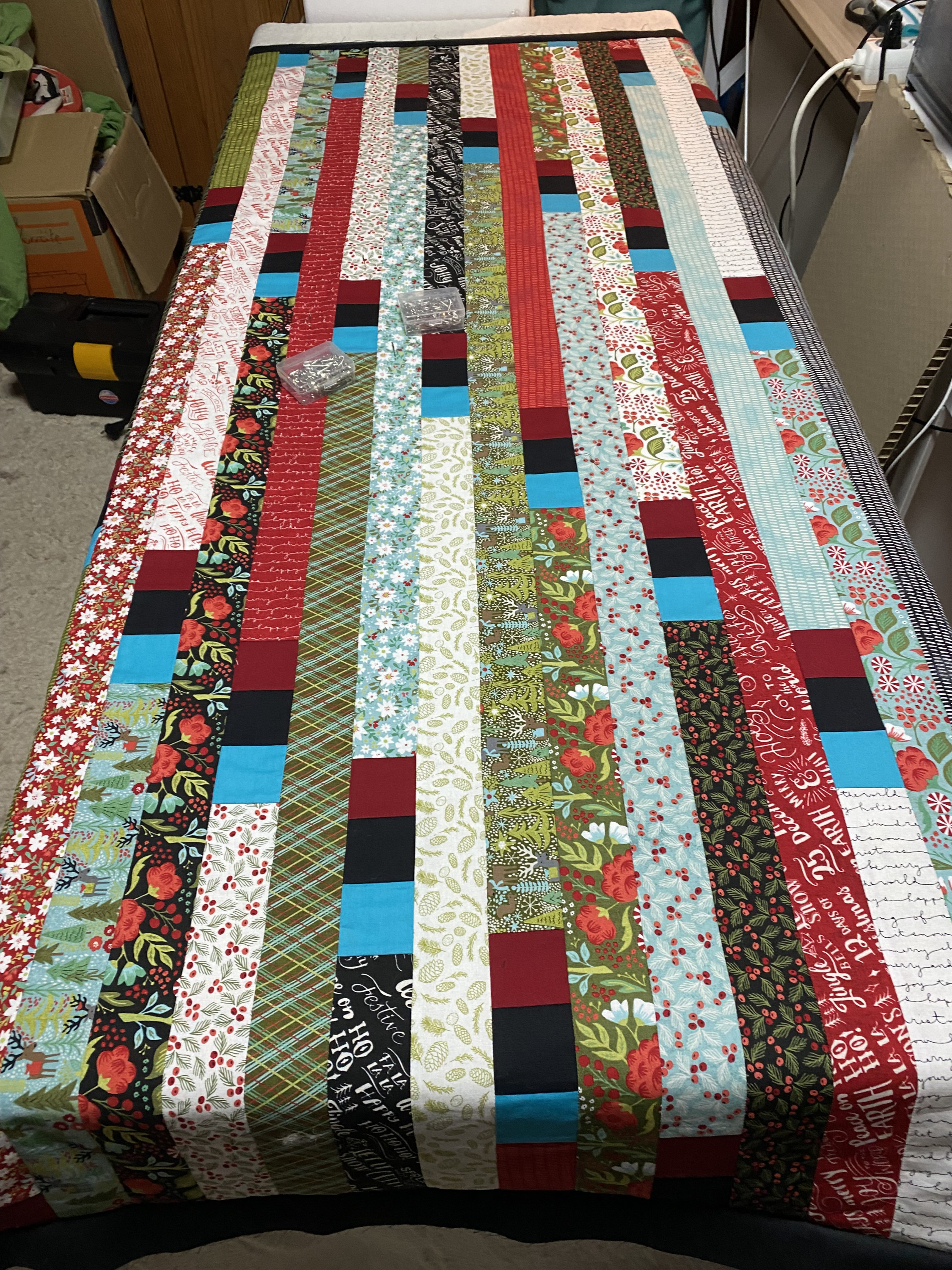 Jelly Roll Quilt (UFO)