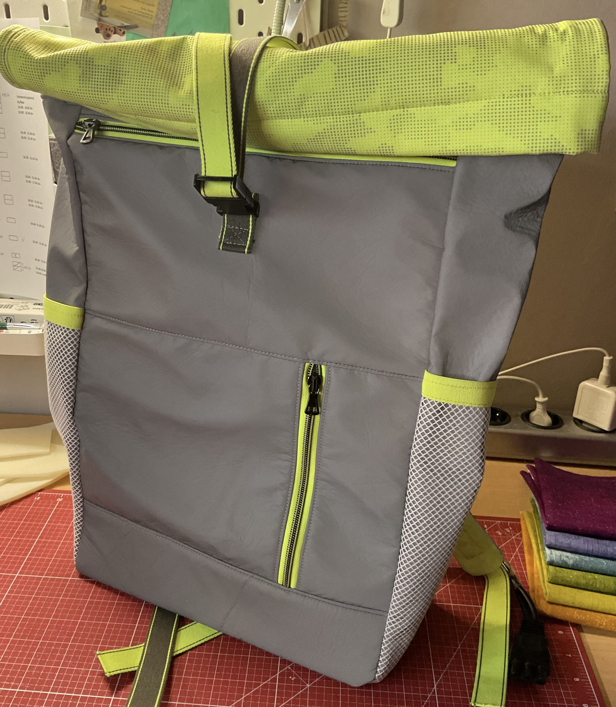 Reflektierender Rucksack - Packsack Luis(e) von den Stofftanten