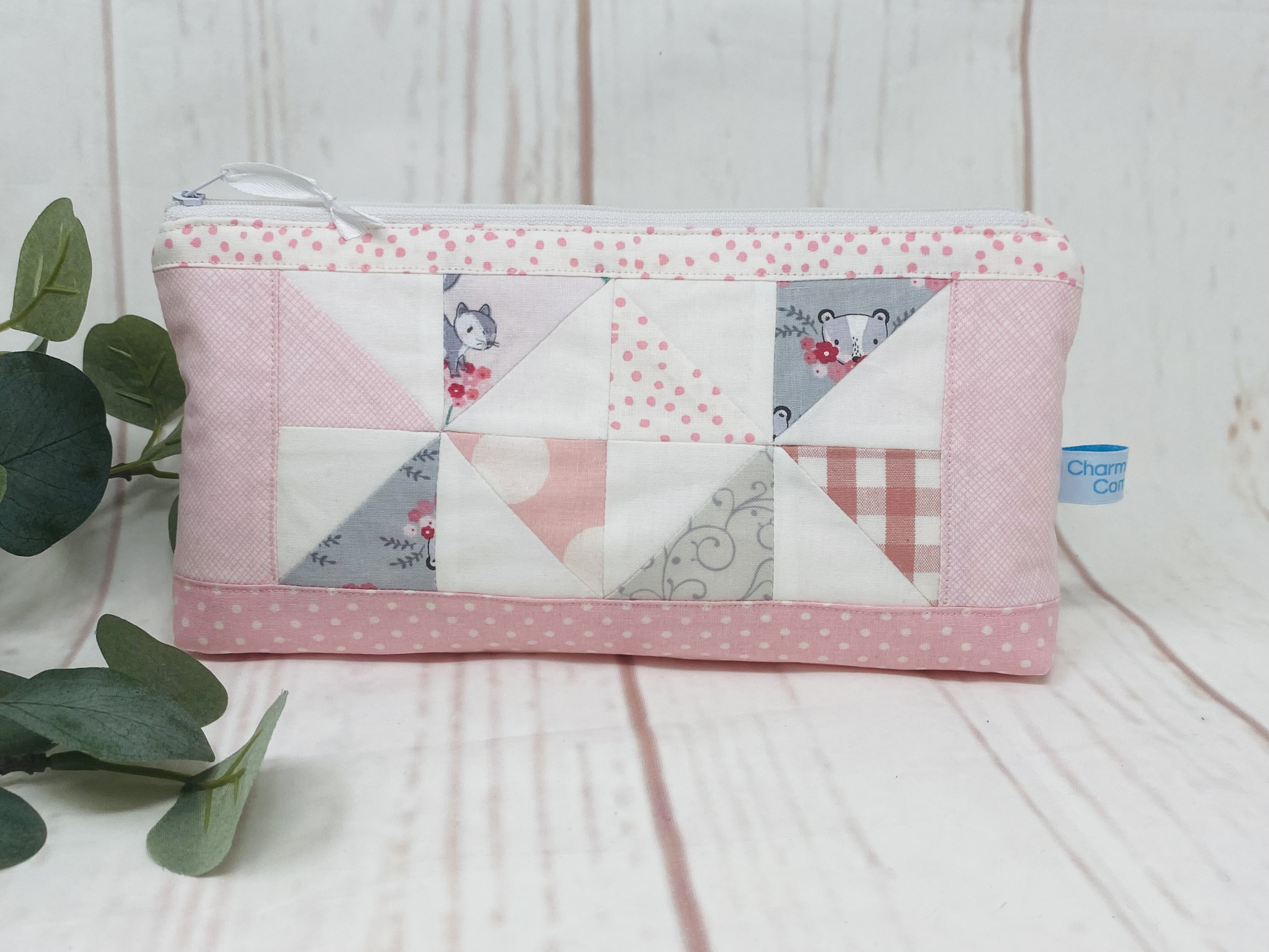 Patchworktasche aus Pinwheels