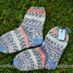 Pastellige Stino Socken in klein