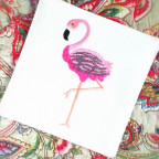 Untersetzer Flamingo