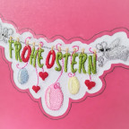 Frohe Ostern Girlande